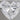 1.54ct Heart Natural Diamond (Colour D, Clarity IF, GIA Certified)
