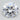6.82ct Round Natural Diamond (Colour F, Clarity VVS2, Cut EX, GIA Certified)