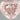 0.36ct Heart Natural Diamond (Colour Fancy Orangey Pink, Clarity SI1, GIA Certified)